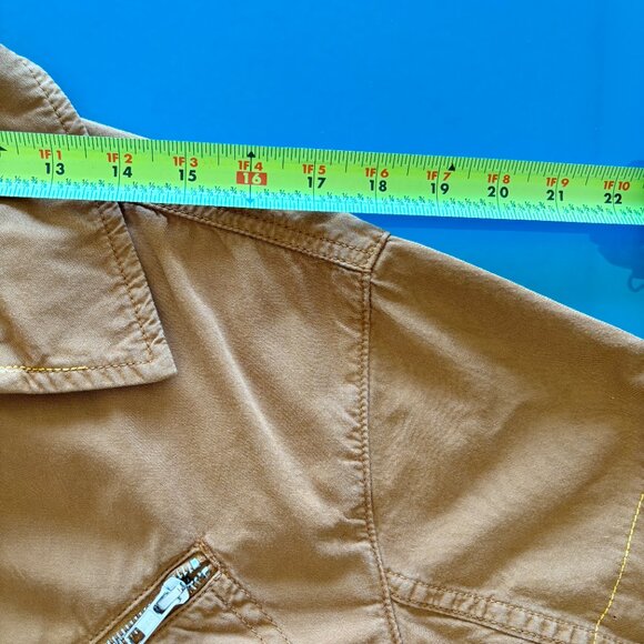 Topshop Women’s Camel-colored Jumpsuit – Size 8 - Picture 9 of 16